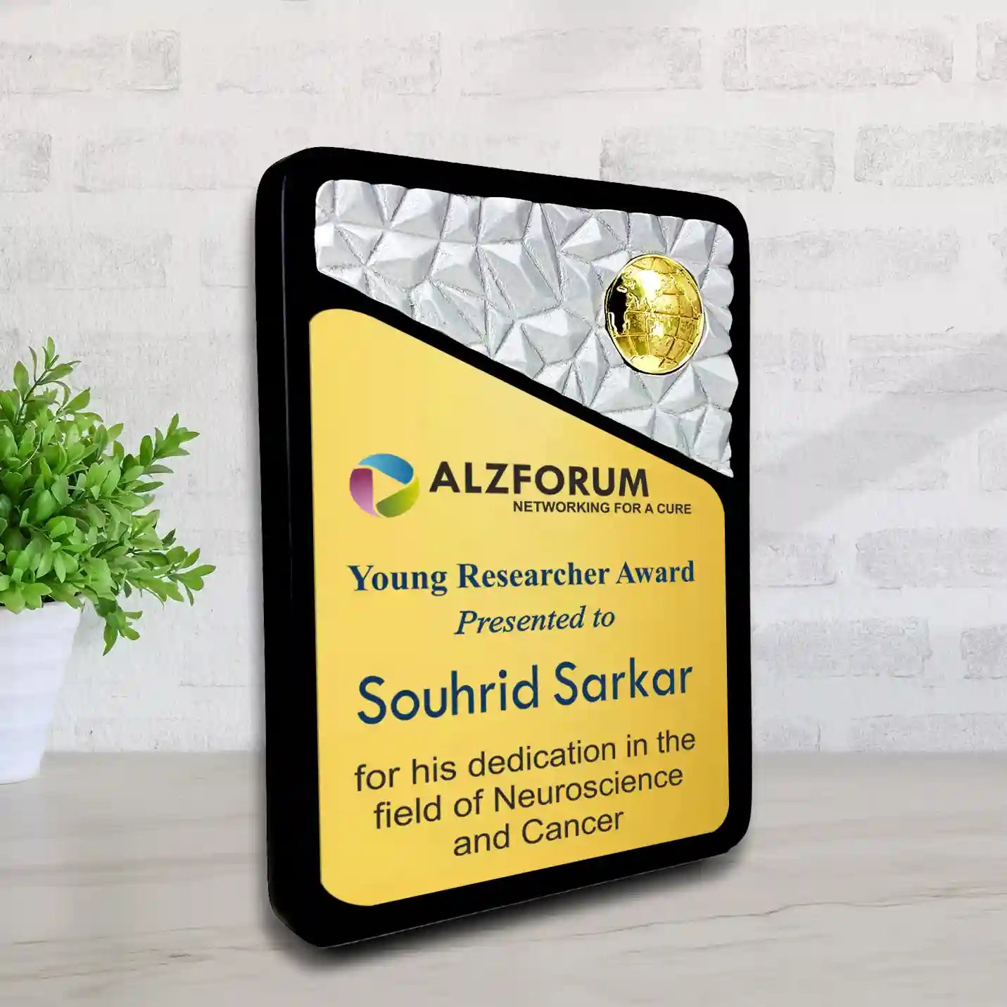 Top-tier Excellence Rectangular Wooden Plaque